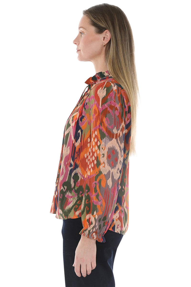 Opulant Ikat Top Multi