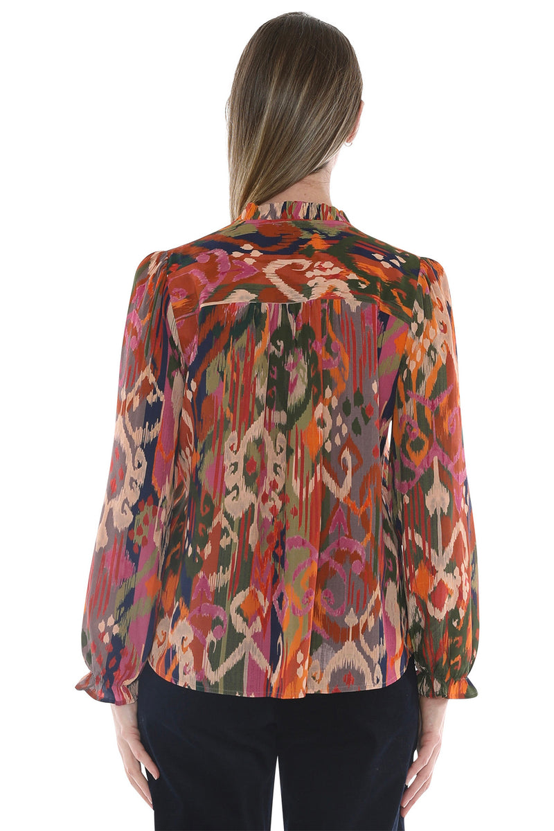 Opulant Ikat Top Multi