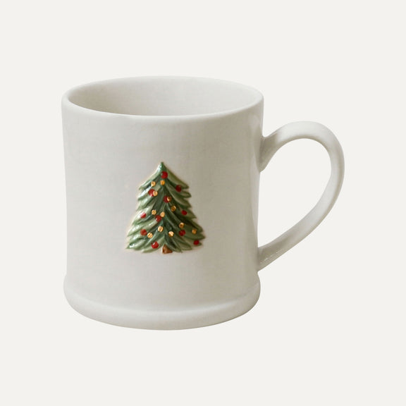 Robert Gordon Favourite Things Christmas Tree Mug with gold detailing