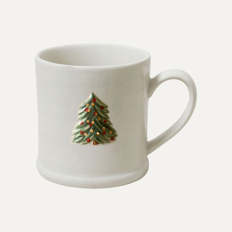 Robert Gordon Favourite Things Christmas Tree Mug with gold detailing