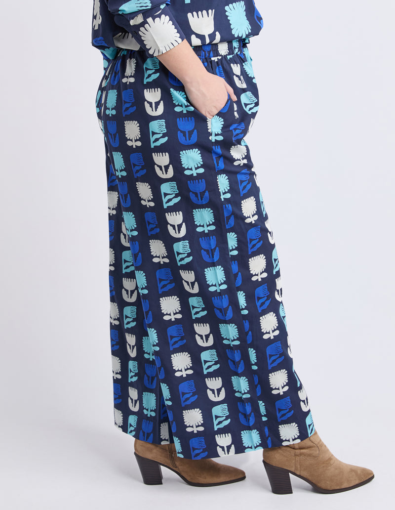 Elm Lifestyle x Madeleine Stamer Pant Navy – Limited Edition Artist Collaboration