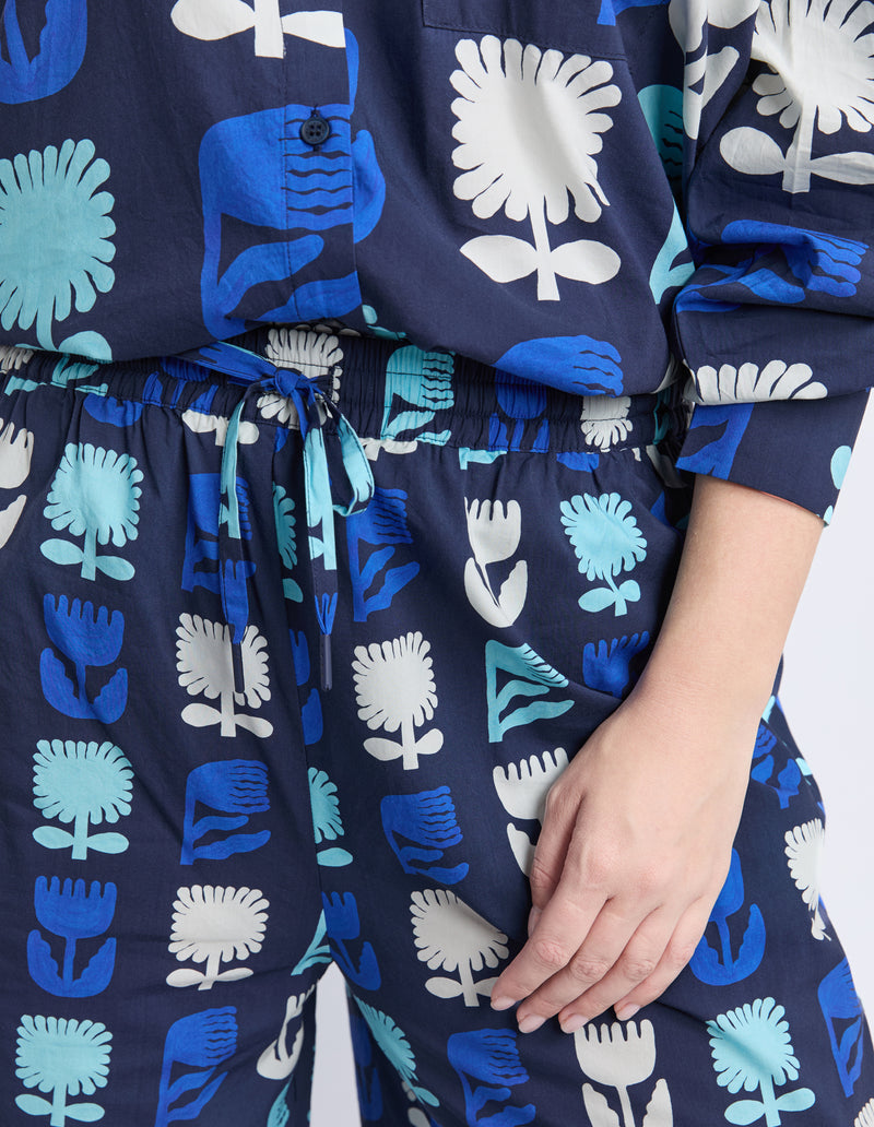 Elm Lifestyle x Madeleine Stamer Pant Navy – Limited Edition Artist Collaboration