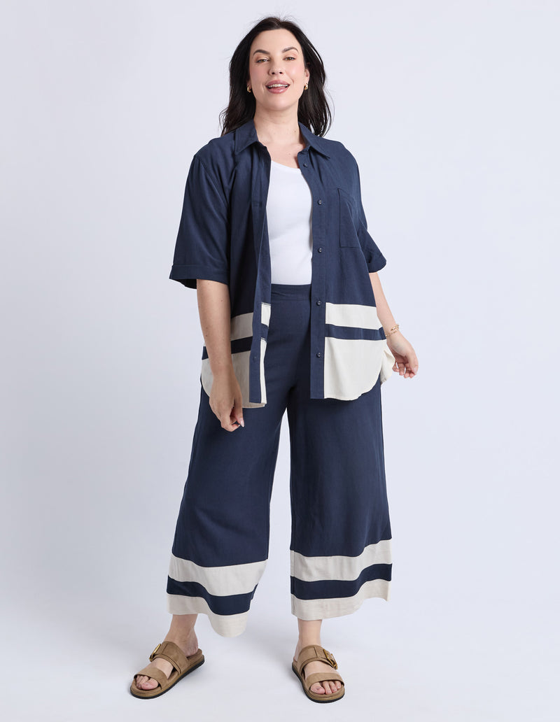 Scarlet Shirt | Navy