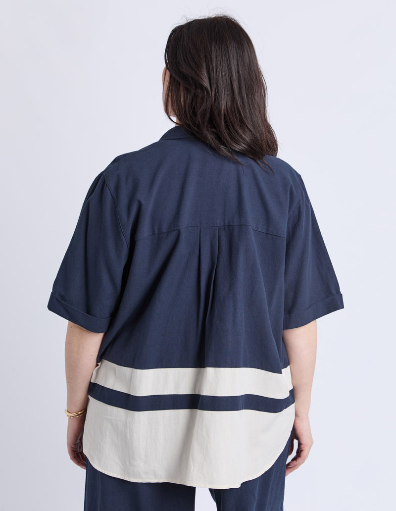 Scarlet Shirt | Navy