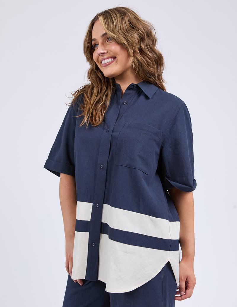 Scarlet Shirt | Navy