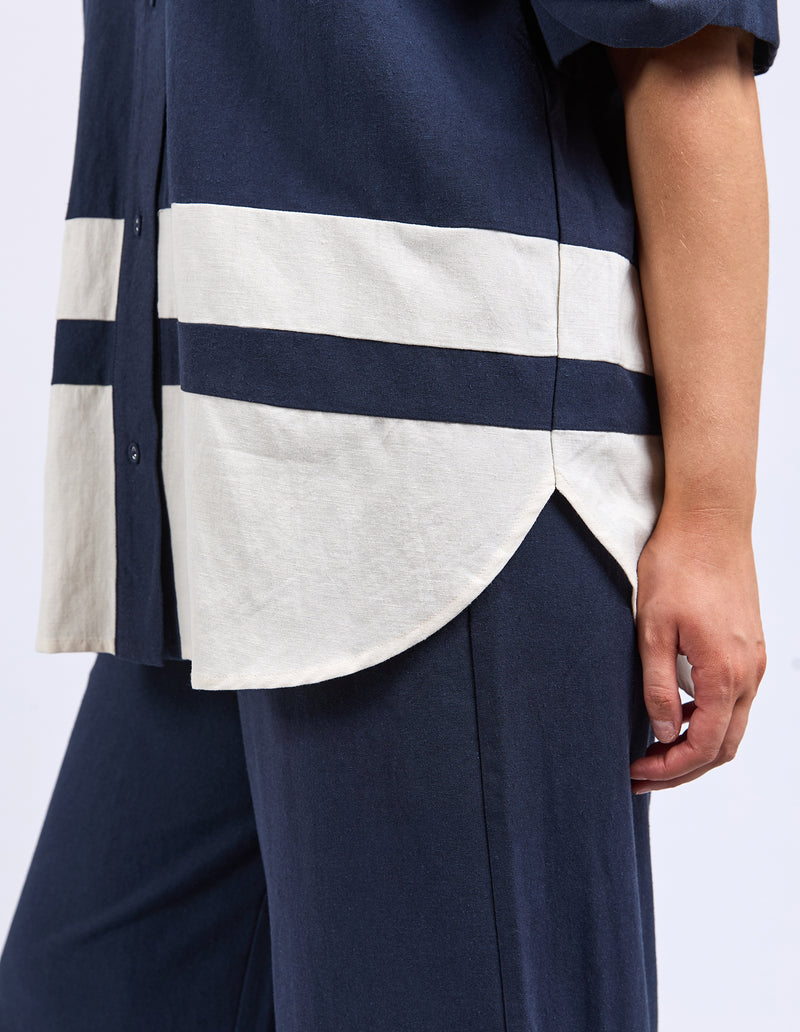 Scarlet Shirt | Navy