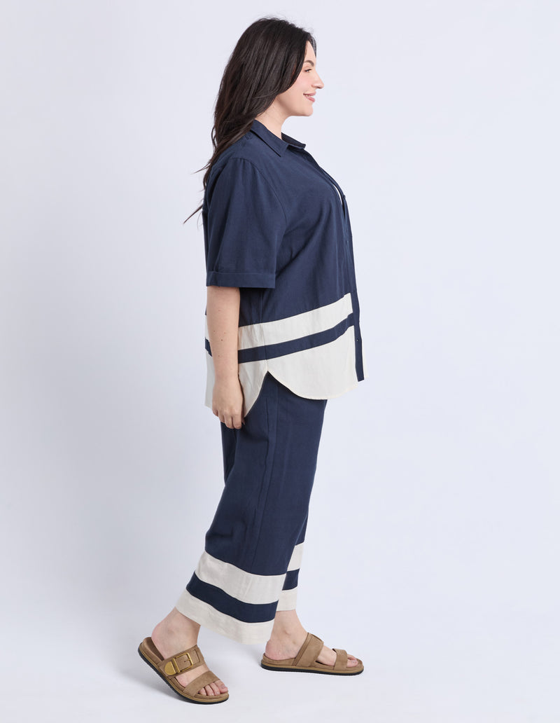 Scarlet Shirt | Navy