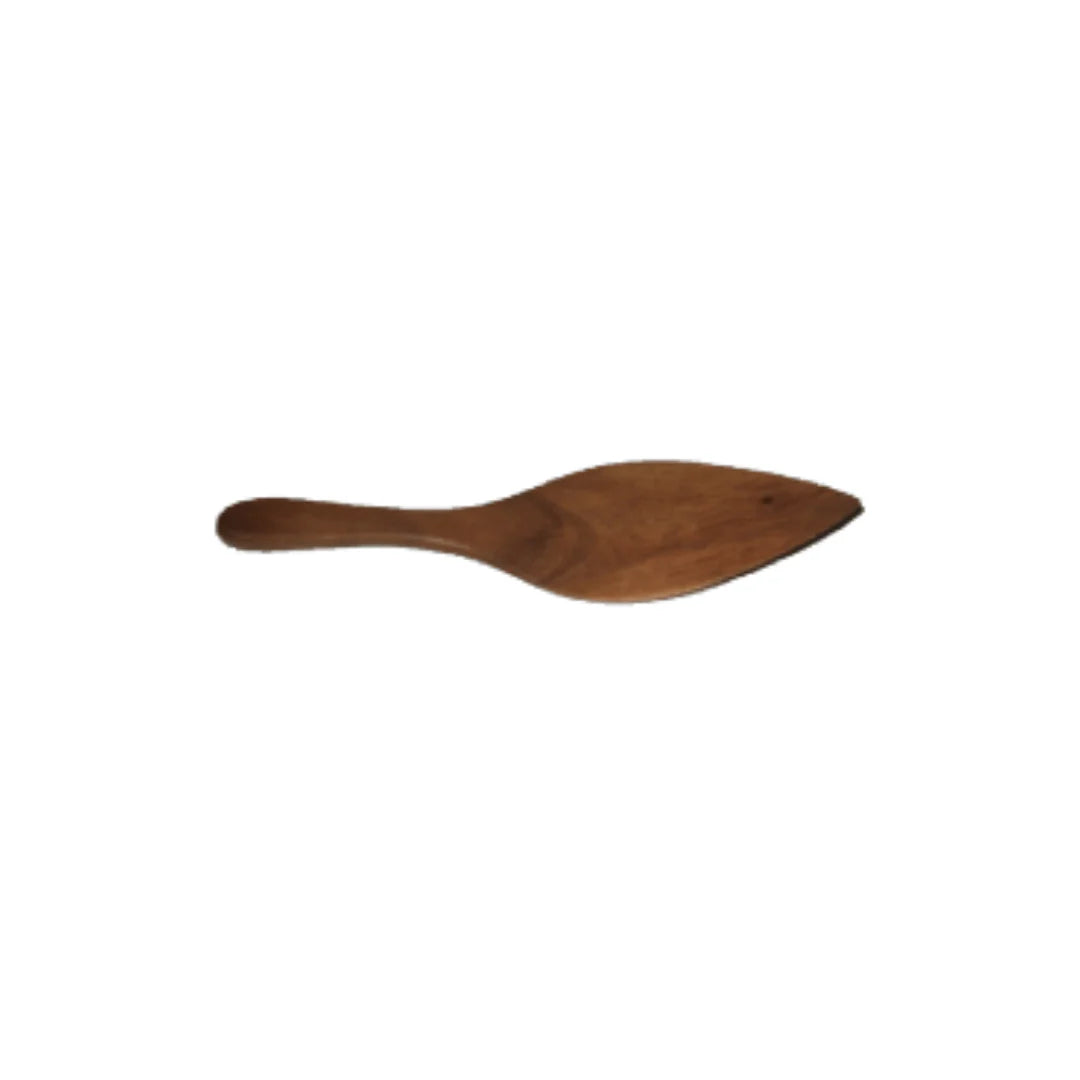 Acacia wood food server for entertaining and shared dining