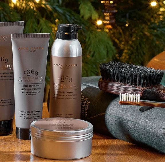 Acca Kappa 1869 shaving foam made in Italy