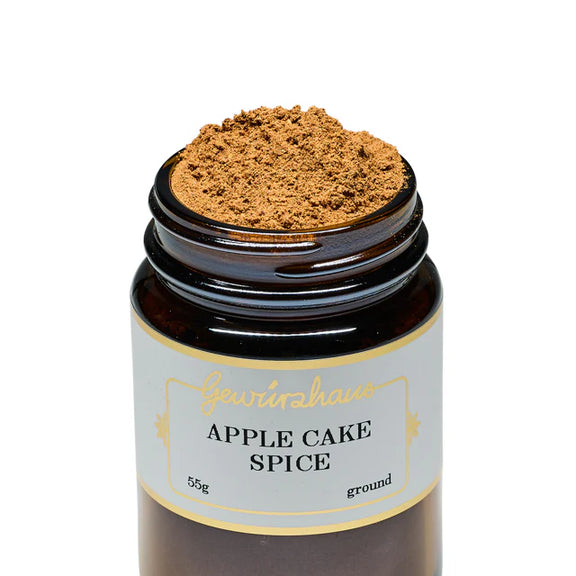 Close up of Apple Cake Spice blend ground