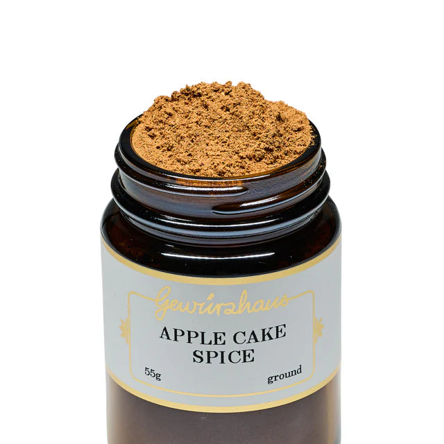 Close up of Apple Cake Spice blend ground