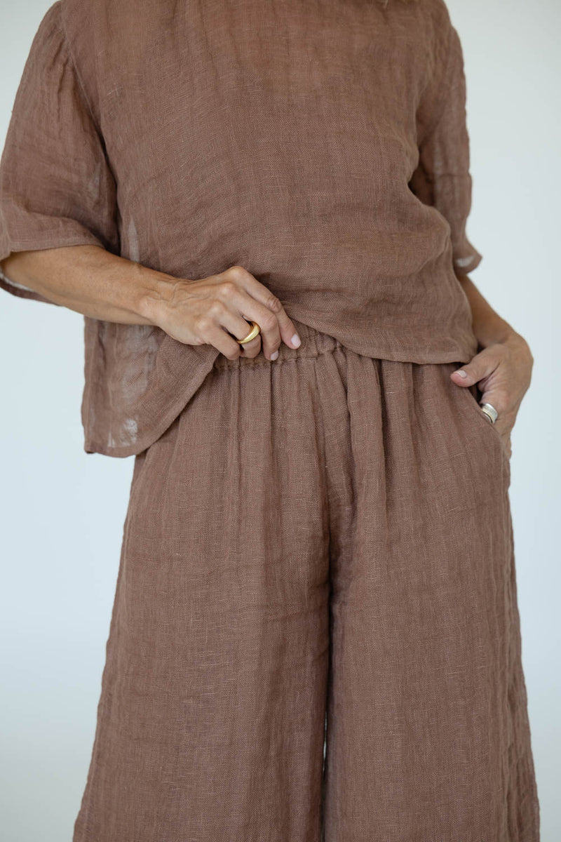 eadie linen pants lightweight gauze linen australia