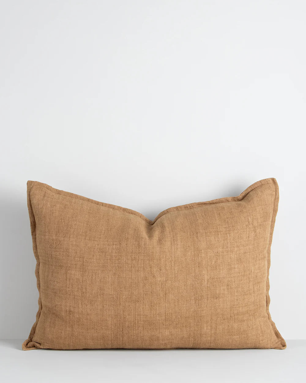 Arcadia Cumin linen lumbar cushion 40x60cm
