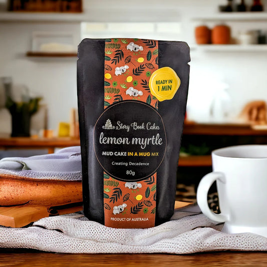 Lemon myrtle mug cake mix - part of Australian gift set