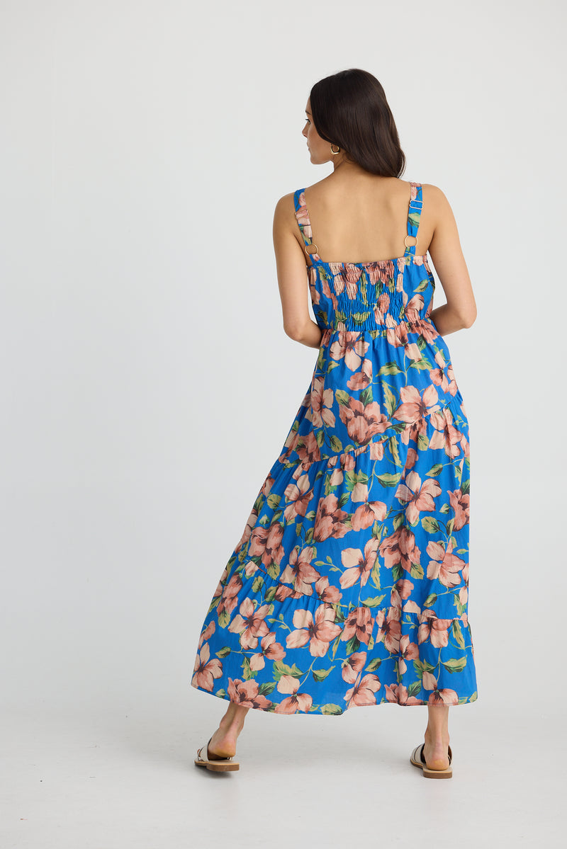 Willow Dress – Amalfi Floral | Brave + True Midi Summer Dress