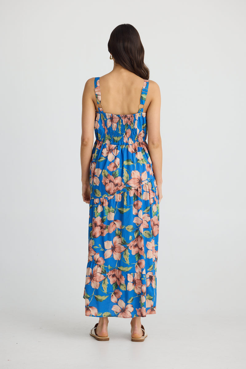 Willow Dress – Amalfi Floral | Brave + True Midi Summer Dress