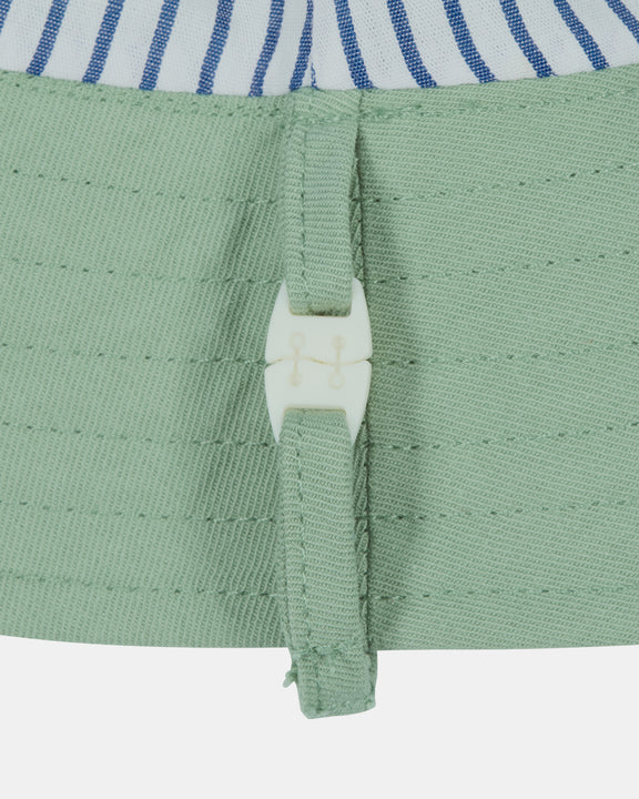 Interior view showing fully lined finish and stitch detail.