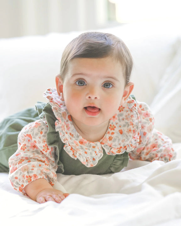 baby girl floral top