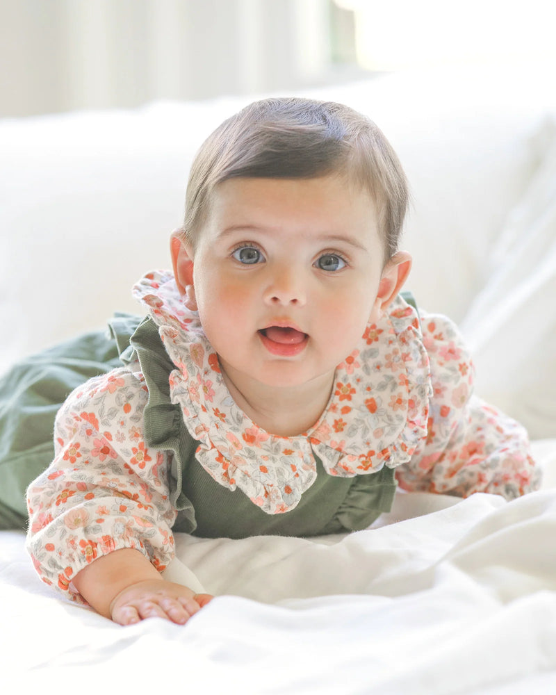 baby girl floral top