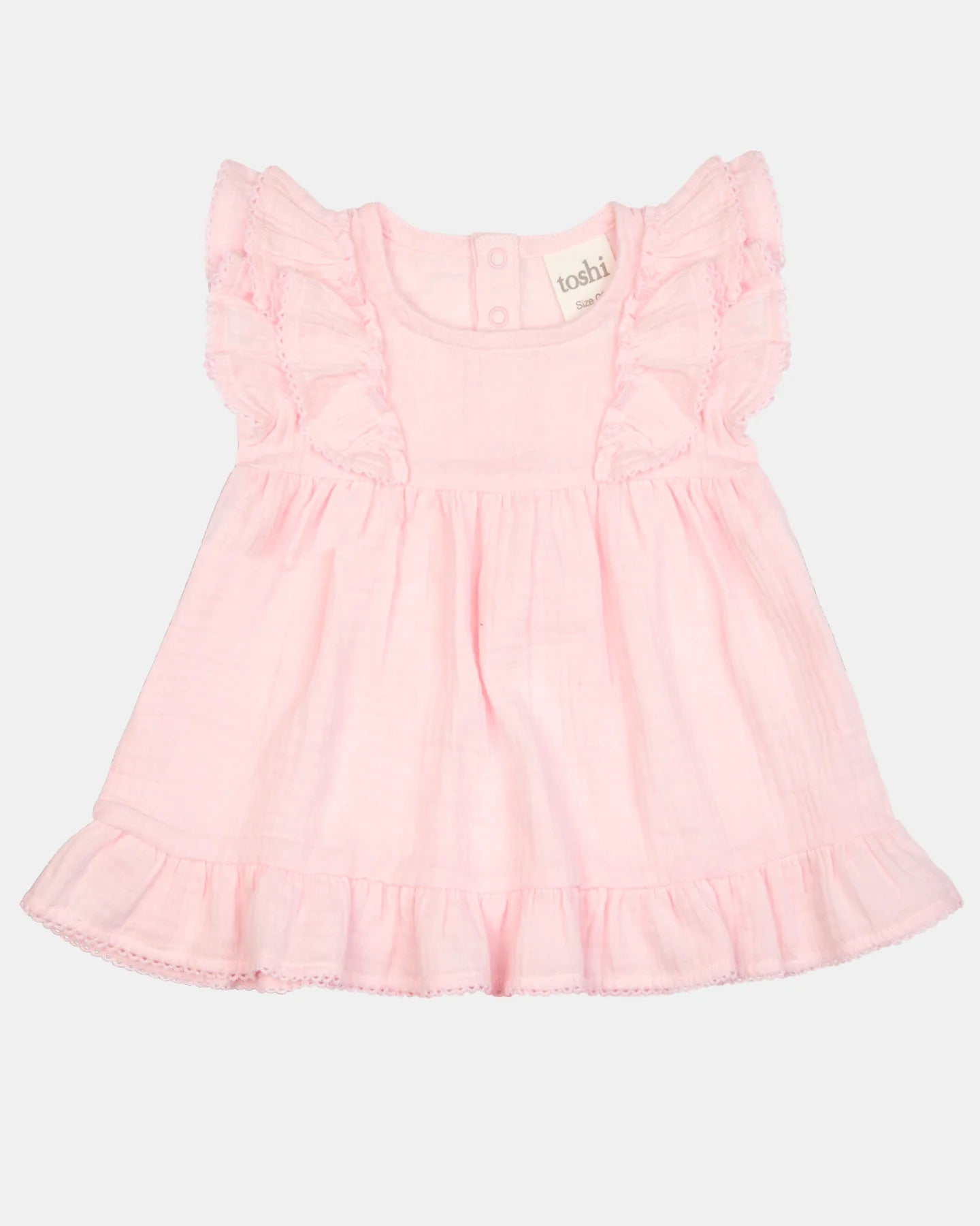 Toshi Baby Dress Sammy – Blossom | Organic Cotton