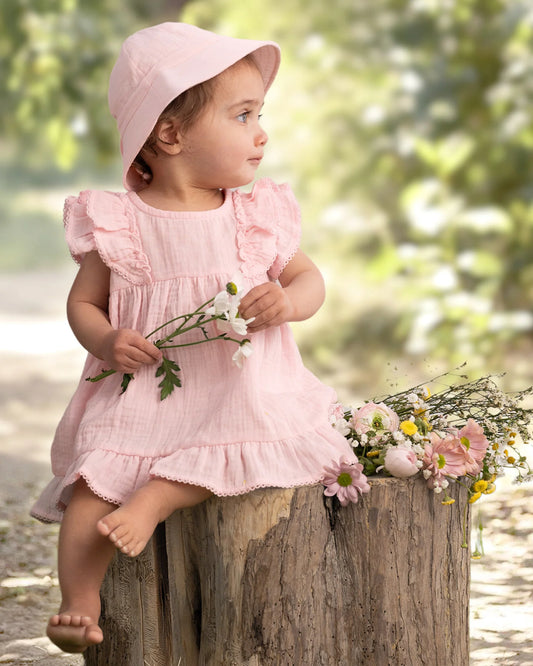 Toshi Baby Dress Sammy – Blossom | Organic Cotton