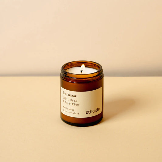 Soy Candles - Barossa in Lily, Rose & Ruby Plum 175ml