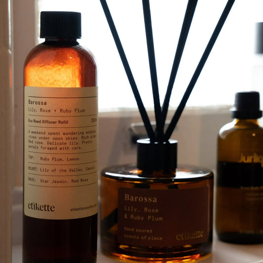 Australian made diffuser refill lily rose ruby plum