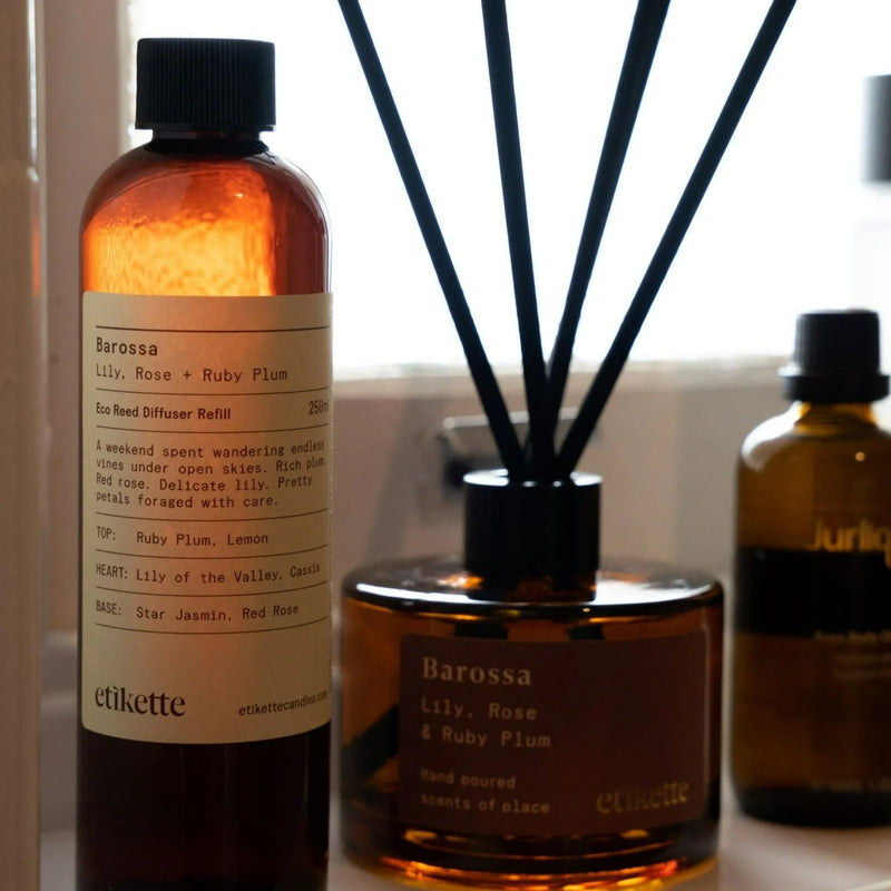 Australian made diffuser refill lily rose ruby plum