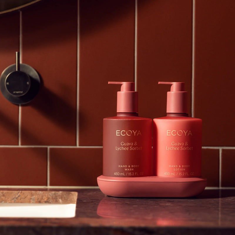 Luxury hand and body wash and lotion set