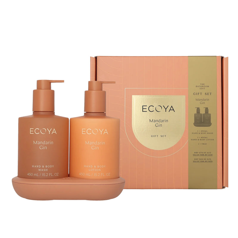 Mandarin Gin Bathroom Edit gift set Australia