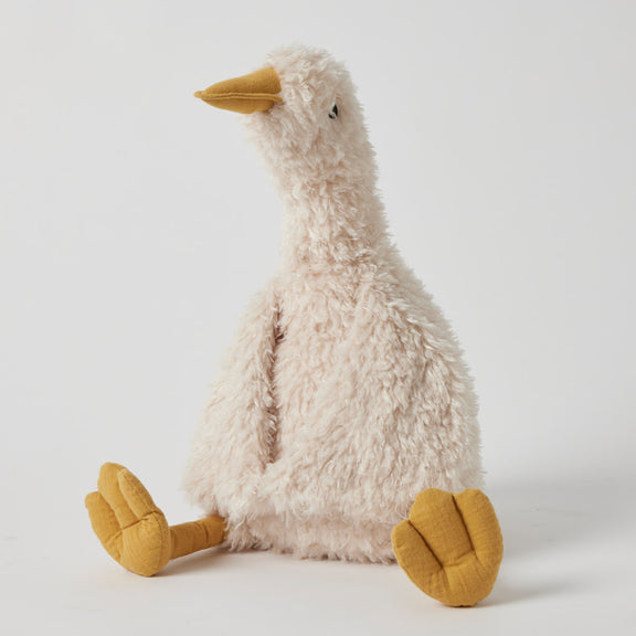 jiggle giggle duck plush large yellow duck toy