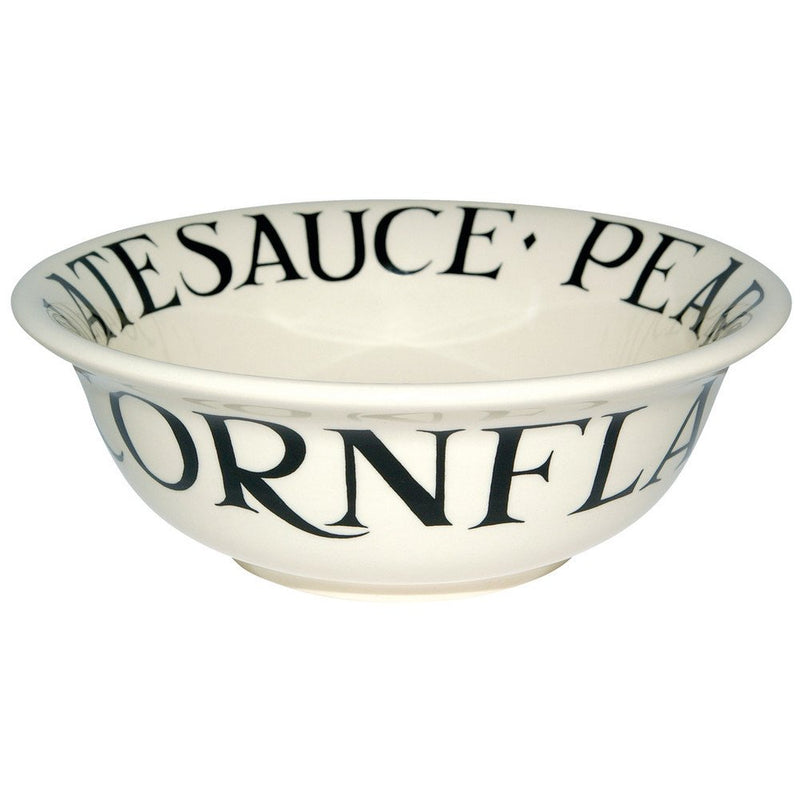 Emma Bridgewater Black Toast Cereal Bowl – Handmade English earthenware