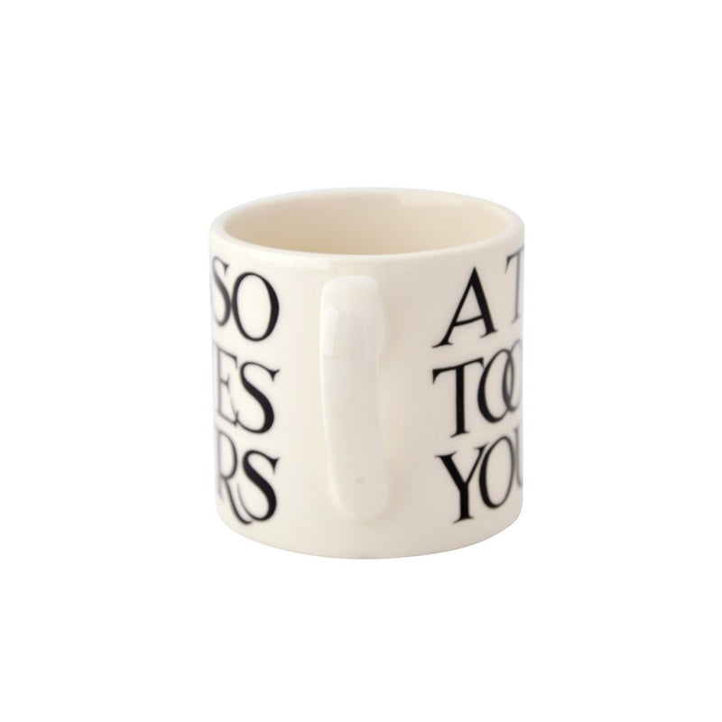 Black Toast Espresso Mug