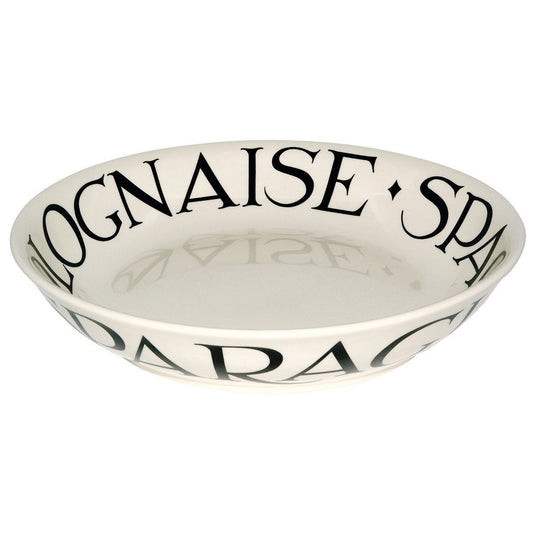Emma Bridgewater Black Toast bowl handmade in Stoke-on-Trent.