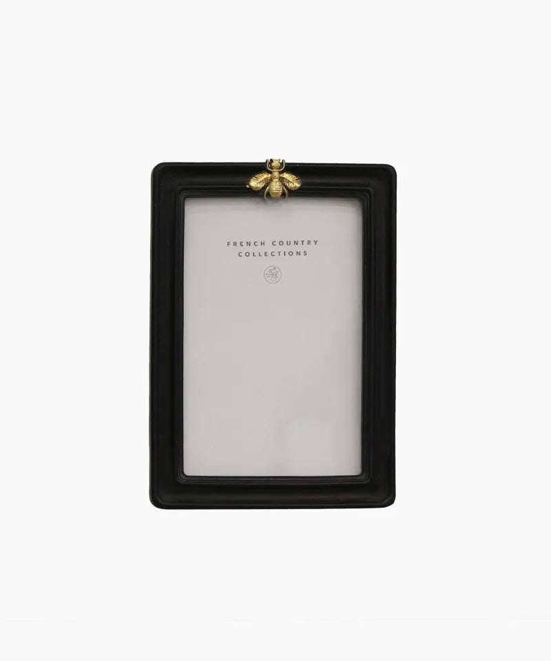 Bee Black Photo Frame 5x7"
