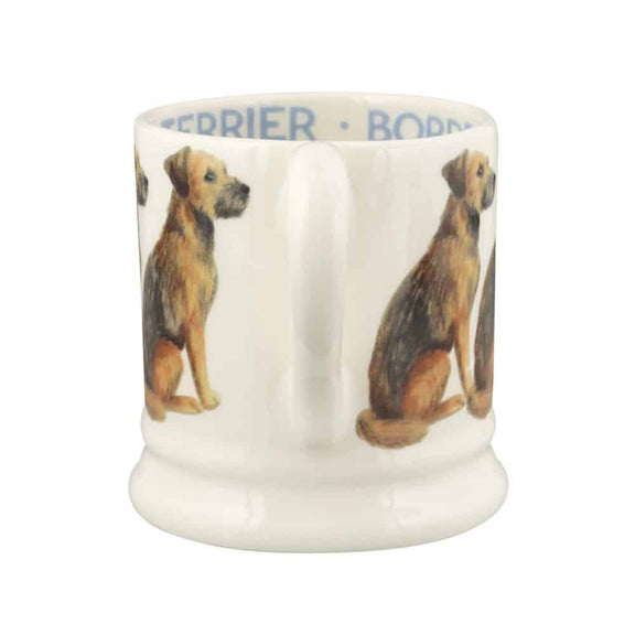 Collectable English earthenware mug with Border Terrier artwork and classic Emma Bridgewater styling.