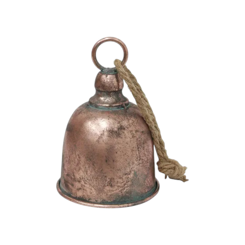 Brass hanging bell for wreath or door handle