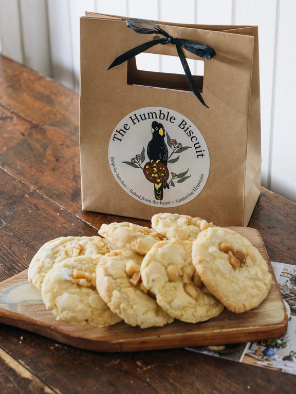 handmade lemon drizzle biscuits
