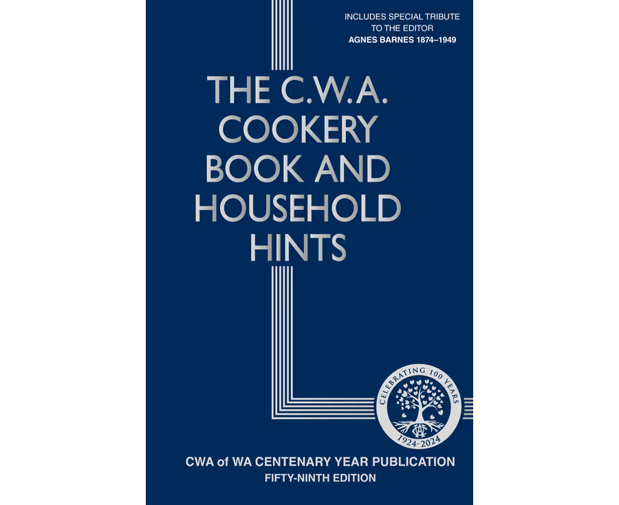 CWA Cookery Book and Household Hints classic Australian recipe book