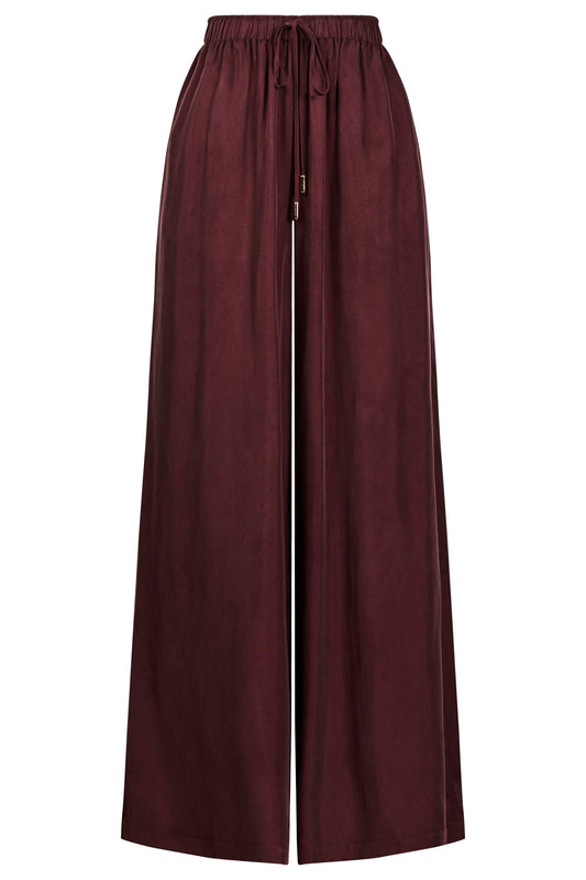 Women's mahogany pants from My Country Escape