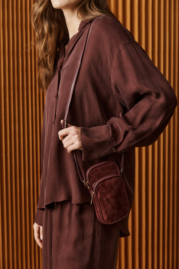 side profile of Calista top