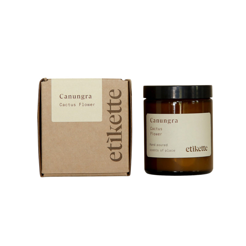 Canungra Cactus Flower Soy Candle 175ml – Australian hand-poured candle