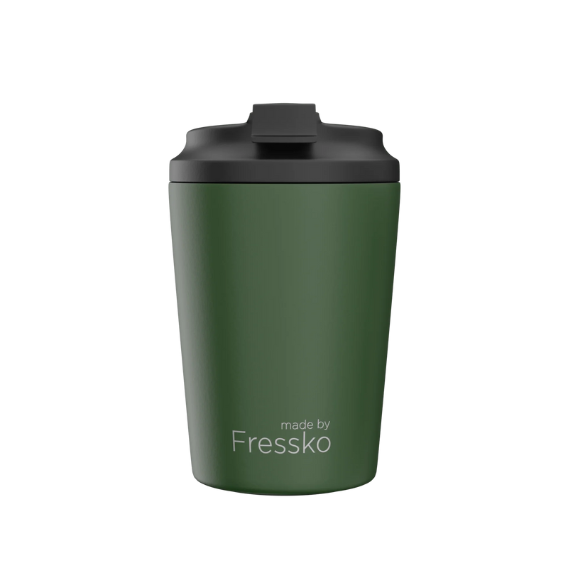 Fressko Ceramic Bino Reusable Coffee Cup 8oz - Khaki