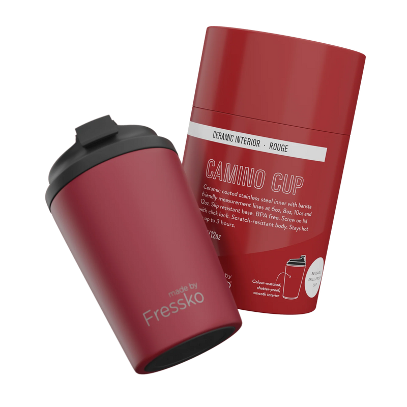 Camino Reusable Cup 12oz / 340ml – Rouge