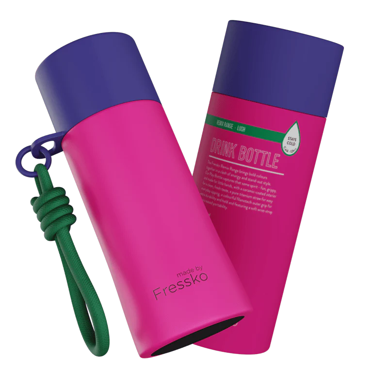 Leak proof kids water bottle ceramic interior