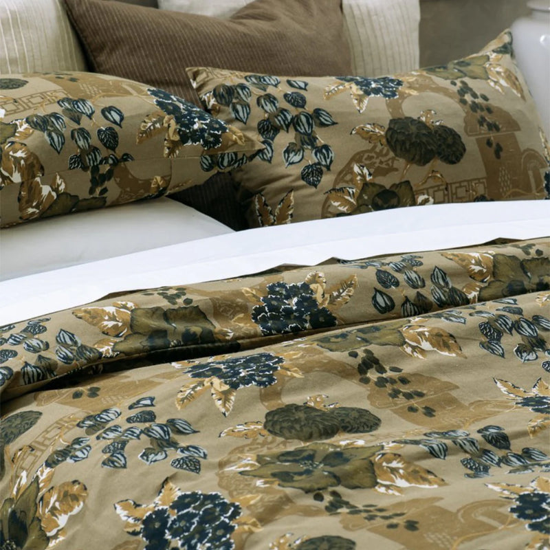 Bianca Lorenne Chabana Hazel Queen Duvet Cover Set – cotton linen