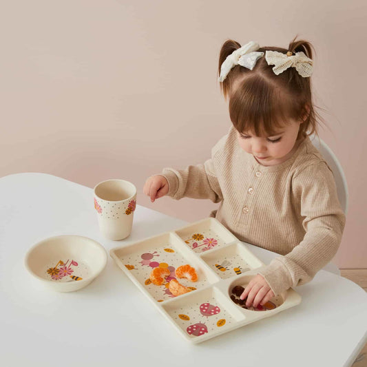 Little Critters Pink 3pc Divider Dining