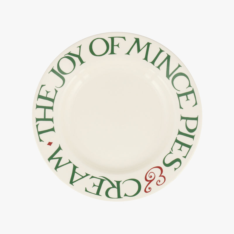 Emma Bridgewater Christmas Toast & Marmalade Joy of Mince Pies plate