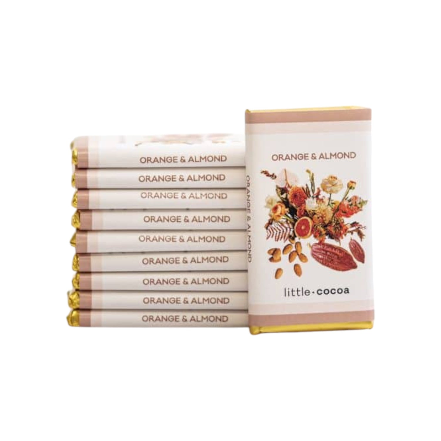 Orange & Almond Mini Chocolate Bars 25g