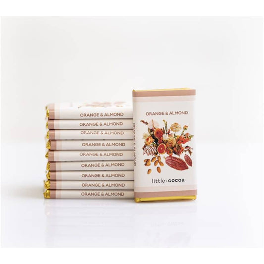 Orange & Almond Mini Chocolate Bars 25g